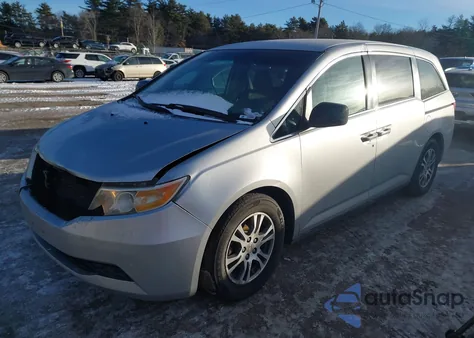 2012 Honda Odyssey Ex from USA, damaged, VIN 5FNRL5H40CB036859